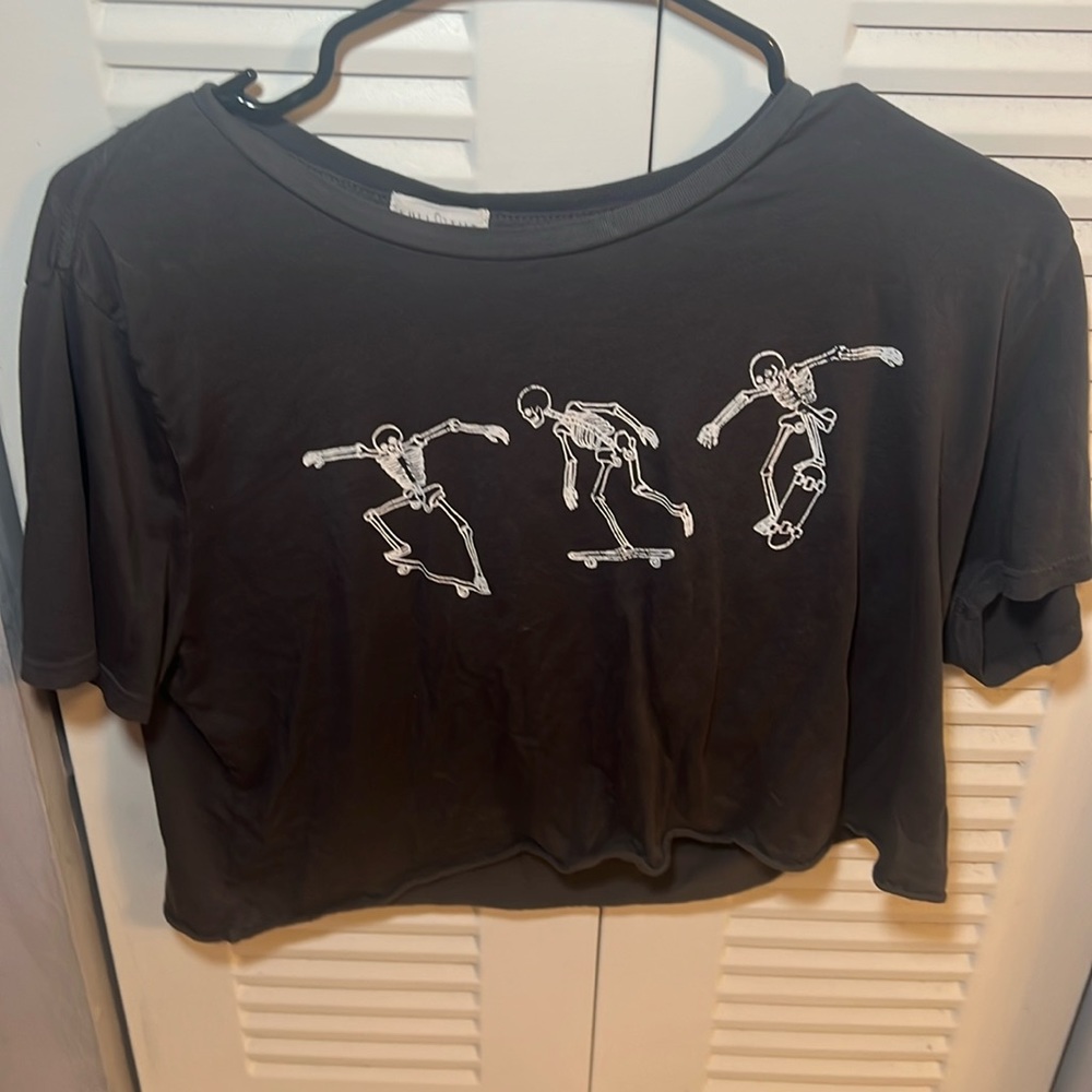 Full tilt crop skeletons skateboarding